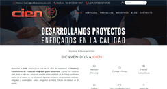Desktop Screenshot of edificacionescien.com