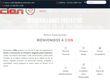 Tablet Screenshot of edificacionescien.com
